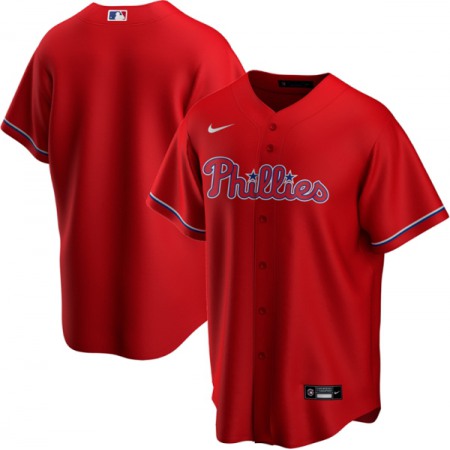 Youth Philadelphia Phillies Blank Red Cool Base Stitched Baseball Jersey Youth Philadelphia Phillies Blank Red Cool Base Stitched Baseball Jersey