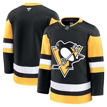 Men's Pittsburgh Penguins Black Home Premium Jersey