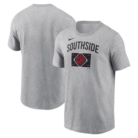 Men's Chicago White Sox Gray 2025 City Connect Arched Team Phrase T-Shirt