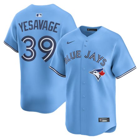 Youth Toronto Blue Jays #39 Trey Yesavage Powder Blue Alternate Limited Jersey