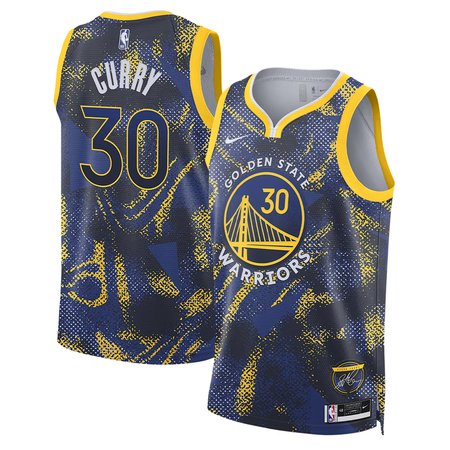 Men's Golden State Warriors #30 Stephen Curry Royal 2025/26 Select Series Jersey