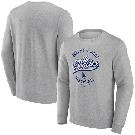 Men's Los Angeles Dodgers 2024 World Series Champions Gray Hoodie Men's Los Angeles Dodgers 2024 World Series Champions Gray Hoodie
