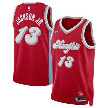 Unisex Memphis Grizzlies Jaren Jackson Jr. Nike Red 2024/25 Swingman Player Jersey - City Edition Unisex Memphis Grizzlies Jaren Jackson Jr. Nike Red 2024/25 Swingman Player Jersey - City Edition