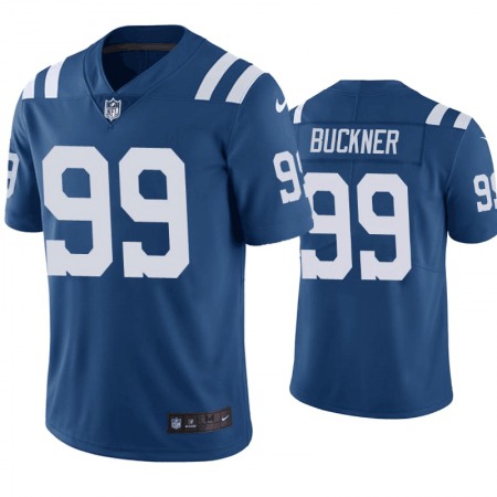 Men's Indianapolis Colts #99 DeForest Buckner Blue Vapor Untouchable Limited Stitched Jersey Men's Indianapolis Colts #99 DeForest Buckner Blue Vapor Untouchable Limited Stitched Jersey
