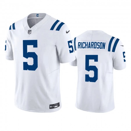 Men's Indianapolis Colts #5 Anthony Richardson White 2023 F.U.S.E Vapor Untouchable Stitched Football Jersey Men's Indianapolis Colts #5 Anthony Richardson White 2023 F.U.S.E Vapor Untouchable Stitched Football Jersey