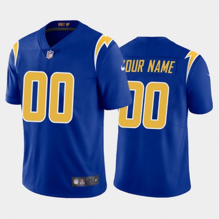 Men's Los Angeles Chargers ACTIVE PLAYER Custom New Blue Vapor Untouchable Limited Stitched NFL Jersey Men's Los Angeles Chargers ACTIVE PLAYER Custom New Blue Vapor Untouchable Limited Stitched NFL Jersey