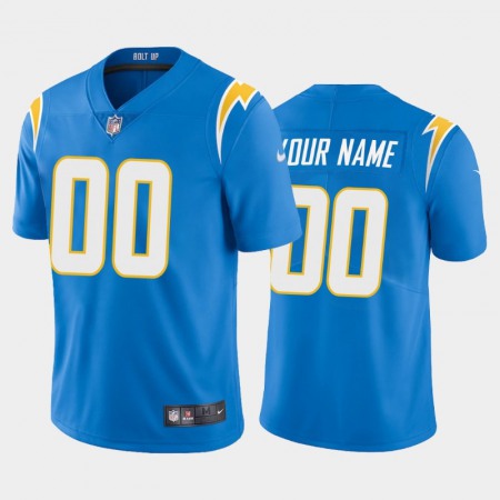 Men's Los Angeles Chargers ACTIVE PLAYER Custom New Powder Blue Vapor Untouchable Limited Stitched NFL Jersey Men's Los Angeles Chargers ACTIVE PLAYER Custom New Powder Blue Vapor Untouchable Limited Stitched NFL Jersey