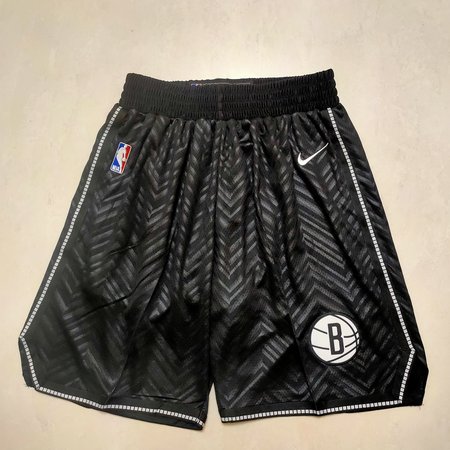 Brooklyn Nets Black Shorts